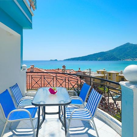 Ellinas Hotel Chrysi Ammoudia Bagian luar foto