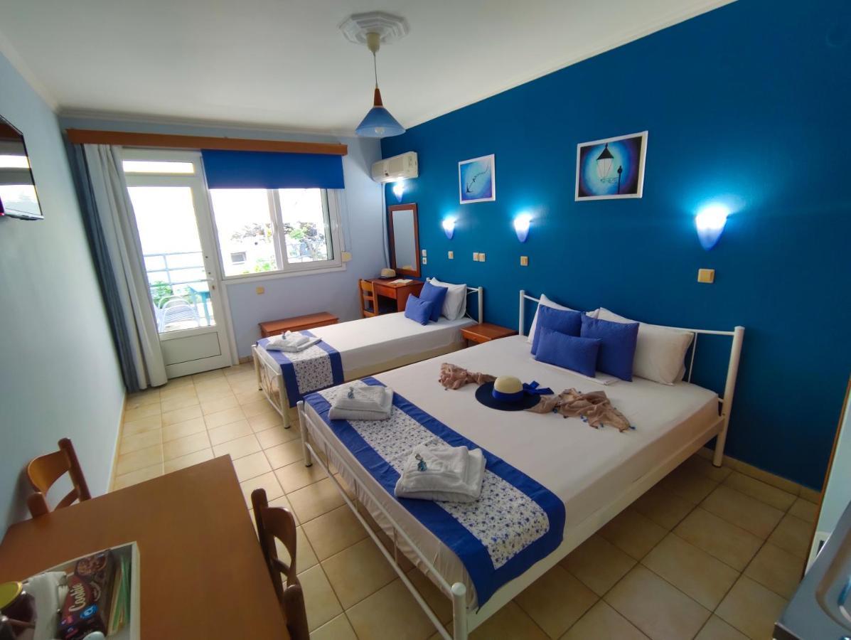 Ellinas Hotel Chrysi Ammoudia Bagian luar foto