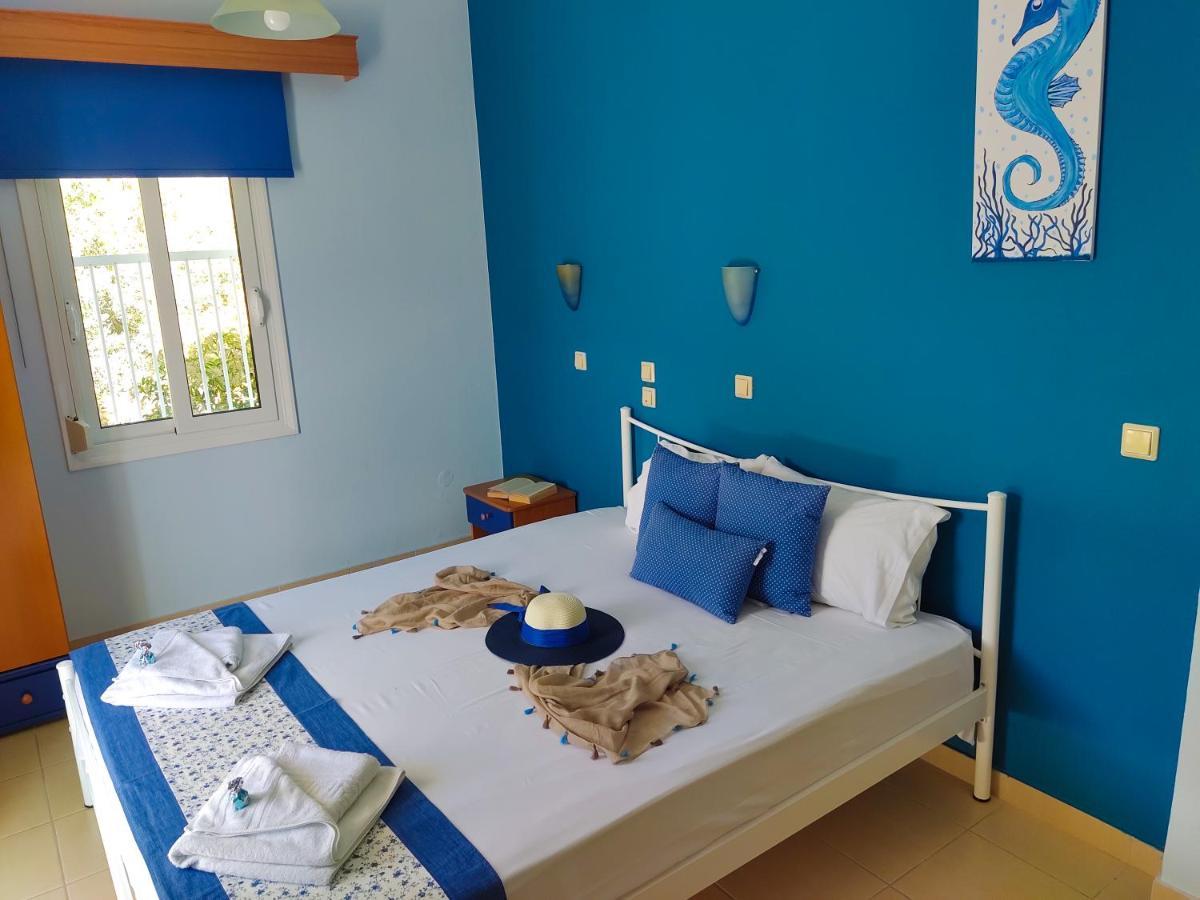 Ellinas Hotel Chrysi Ammoudia Bagian luar foto