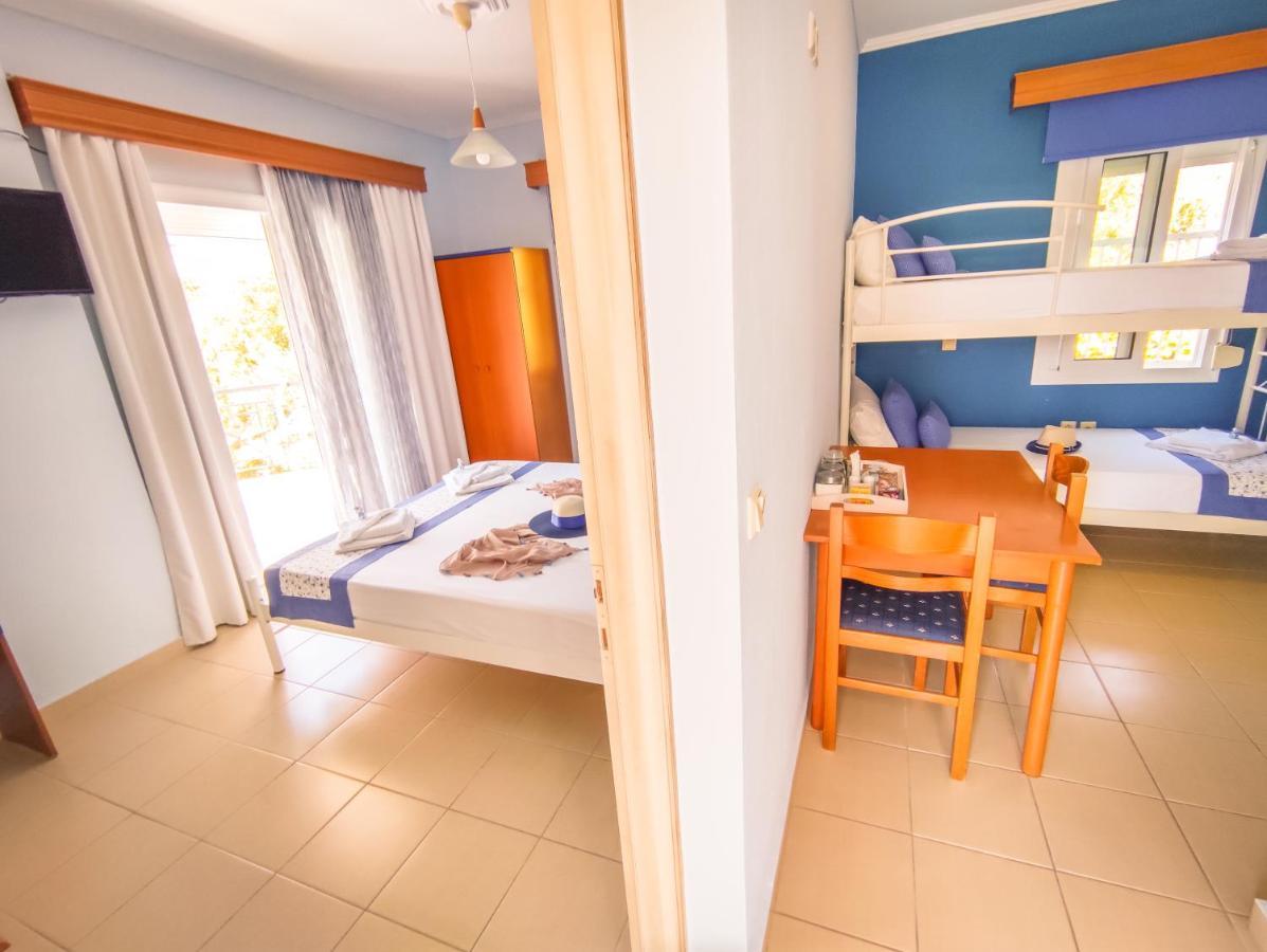 Ellinas Hotel Chrysi Ammoudia Bagian luar foto