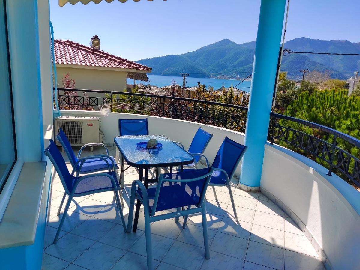 Ellinas Hotel Chrysi Ammoudia Bagian luar foto