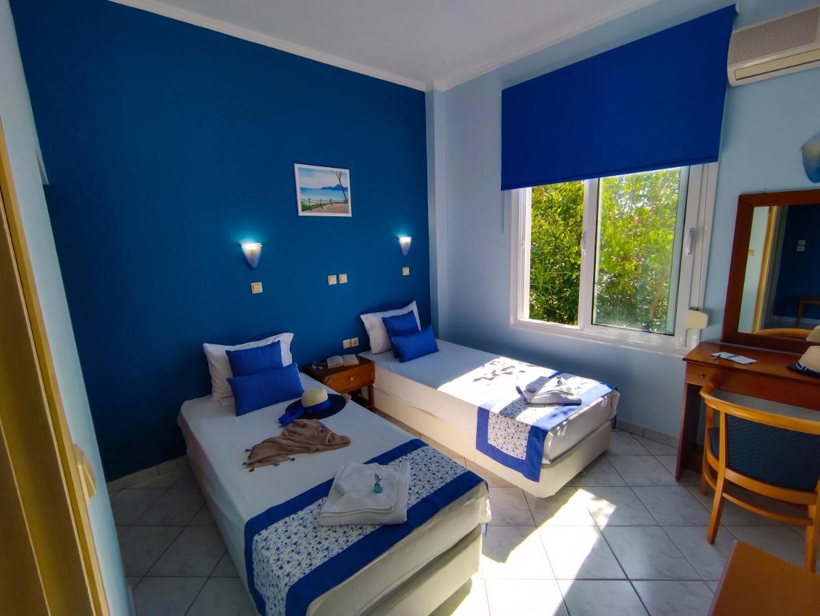 Ellinas Hotel Chrysi Ammoudia Bagian luar foto