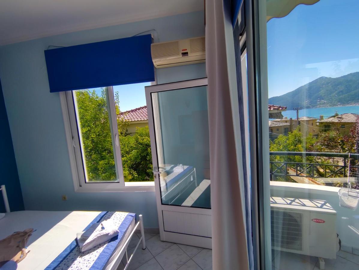 Ellinas Hotel Chrysi Ammoudia Bagian luar foto