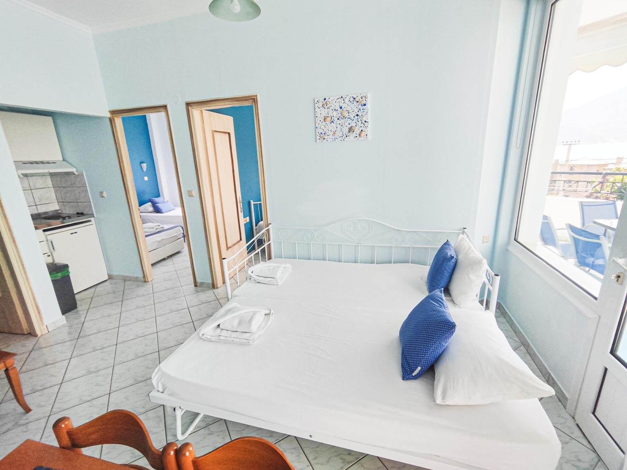 Ellinas Hotel Chrysi Ammoudia Bagian luar foto