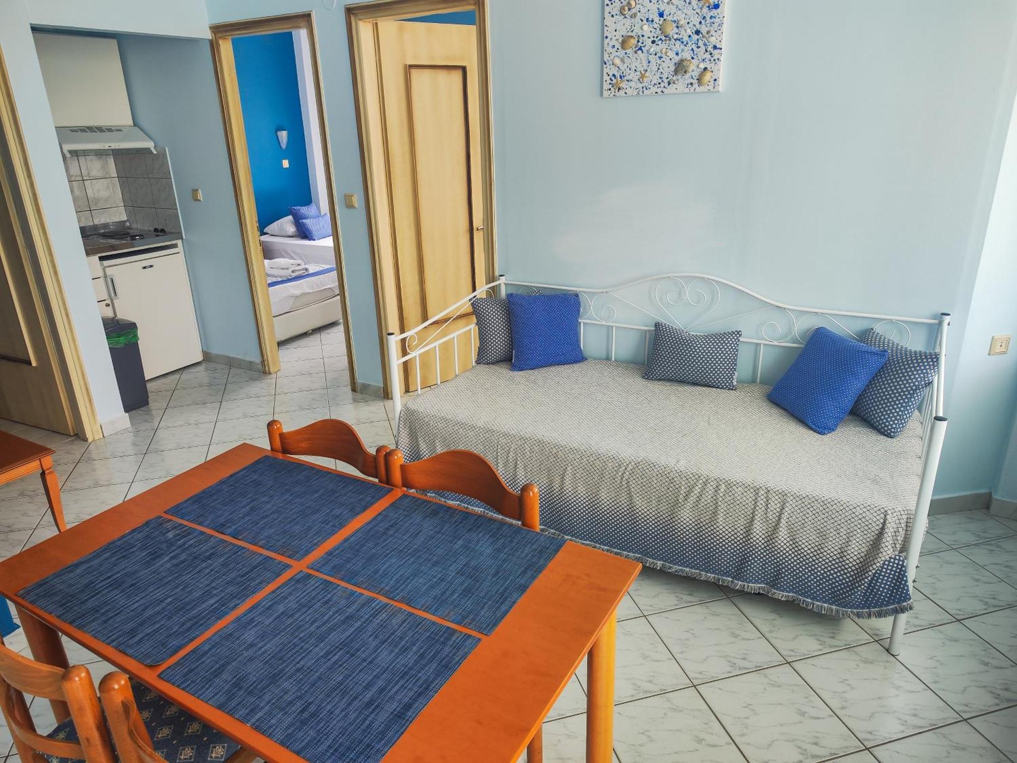Ellinas Hotel Chrysi Ammoudia Bagian luar foto